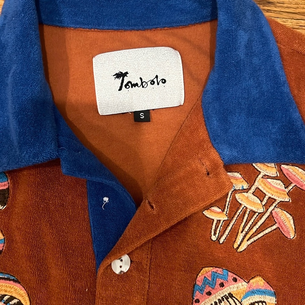 Tombolo Funi Terrycloth Cabana shirt   SOLD OUT